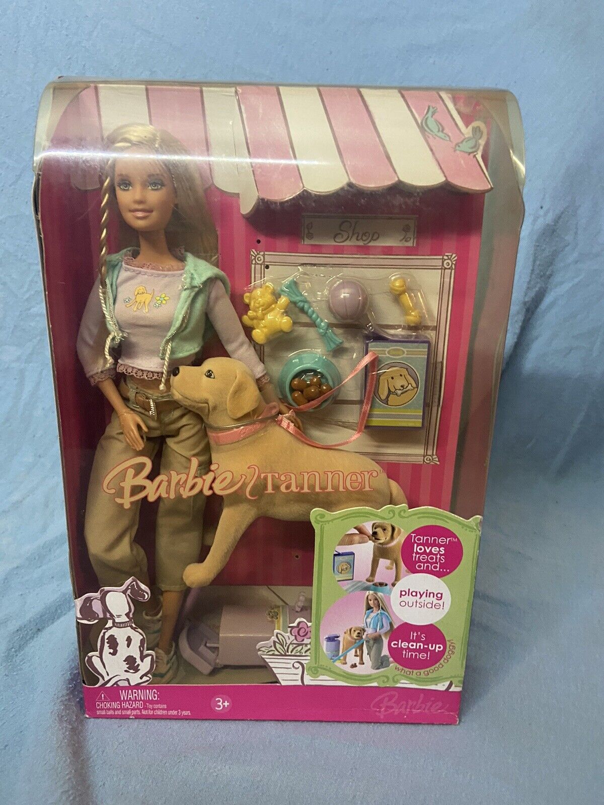 NEW 2006 Mattel Barbie & Tanner Pooping Dog  RECALLED Original New In Box