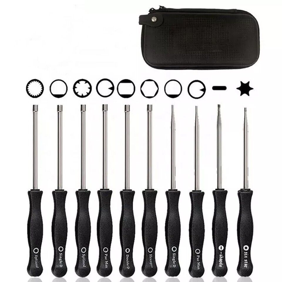 10 Pcs Carburetor Adjustment Tool Kit for Common 2 Cycle Small Engine US Stock