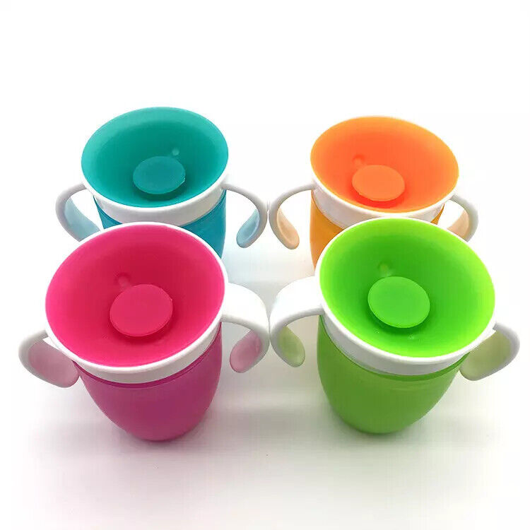Baby Learning Drinking Cup 360 Degree Non Spill Trainer Water Cup baby 360 cup w