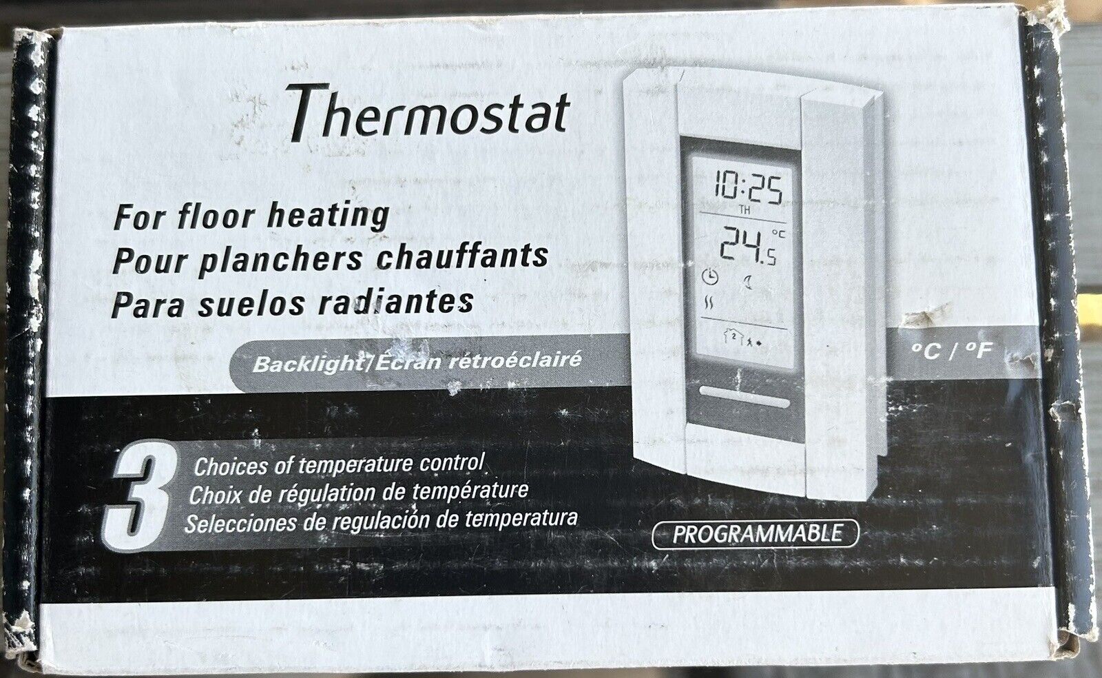 Honeywell TH115-AF-240GB Aube Programmable Thermostat Electric Radiant Floor