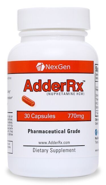 AdderR X -New Extra Strength ADD/ADHD Increase Mental Focus & Energy