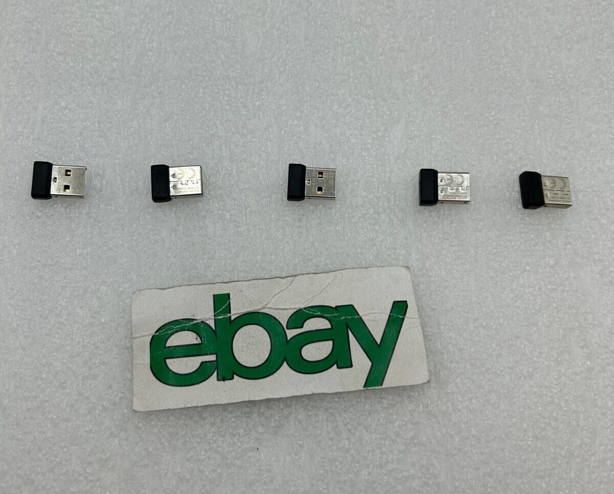 LOT of 5 Genuine Logitech Non-Unifying Nano Receiver USB Nano Dongle (C-U0010)