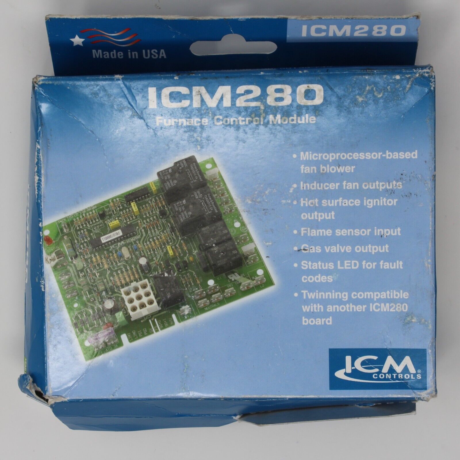 ICM280 Furnace Control Board for Goodman B18099-06 B18099-08 B18099-10 1012-933D