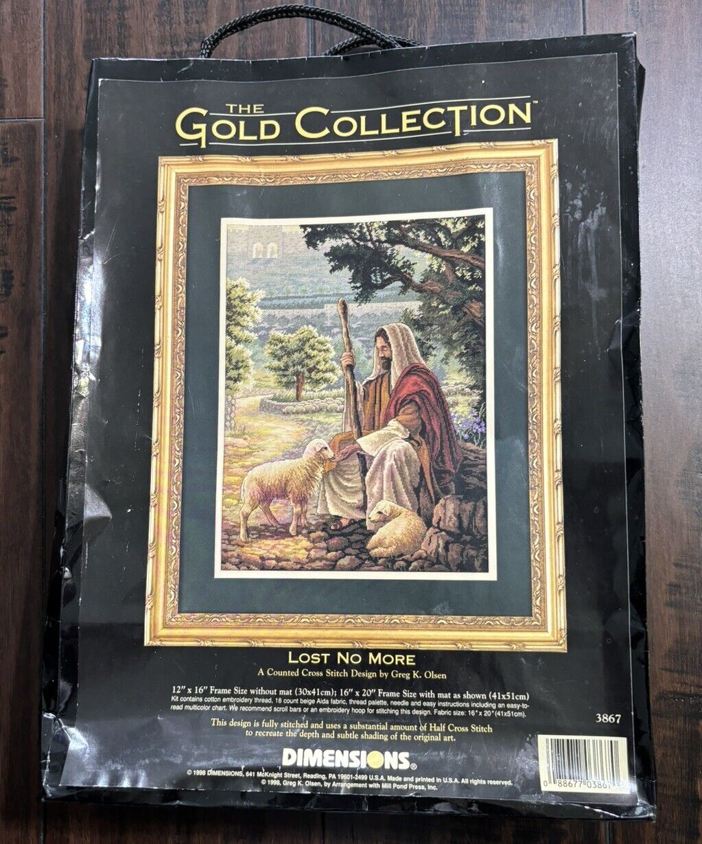 Dimensions Cross Stitch Kit 3867 Lost No More The Gold Collection NEW Open Kit