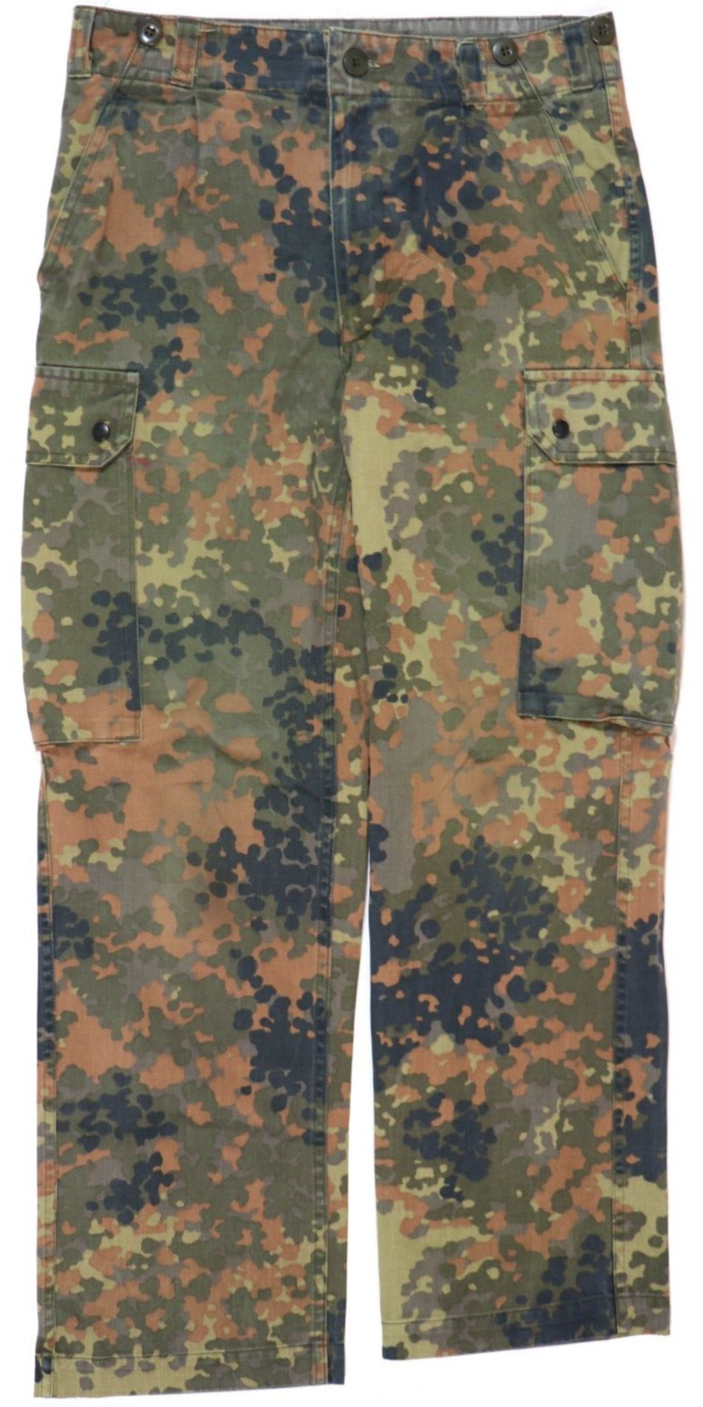 German Bundeswehr Flecktarn Military Pants Trousers Camo Army Camouflage