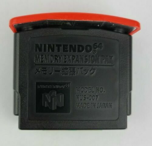🔥 Nintendo 64 Expansion Pak Official N64 Memory Pack OEM NUS-007 WORKS  🔥