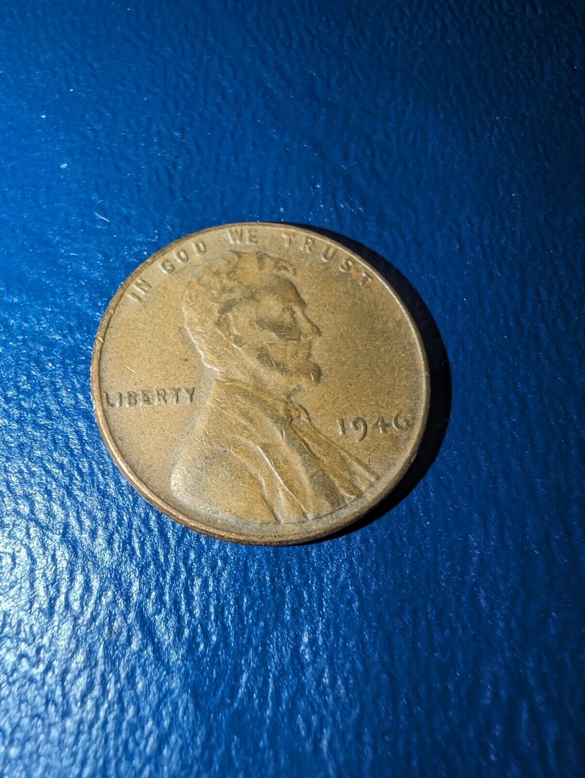 1946 Wheat Penny No Mint Mark Extremely Rare Error On Rim