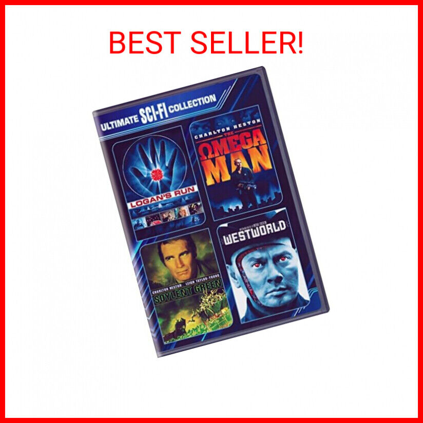 70s 4-Film Sci-Fi Collection (Logan\'s Run/Omega Man/Soylent Green/Westworld) (DV