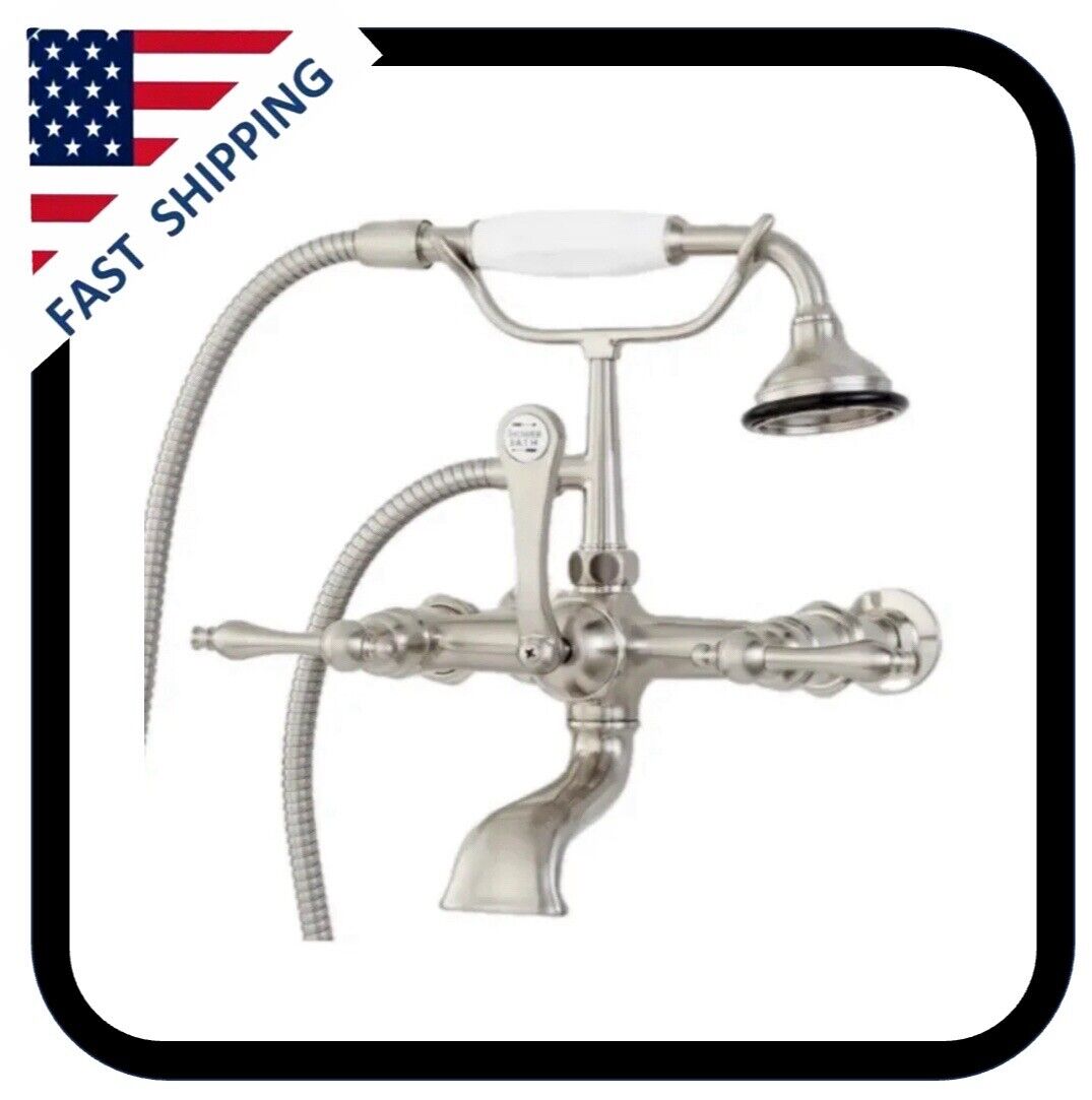 Signature Hardware Wall Mount Bath Telephone Faucet Temp handles not included