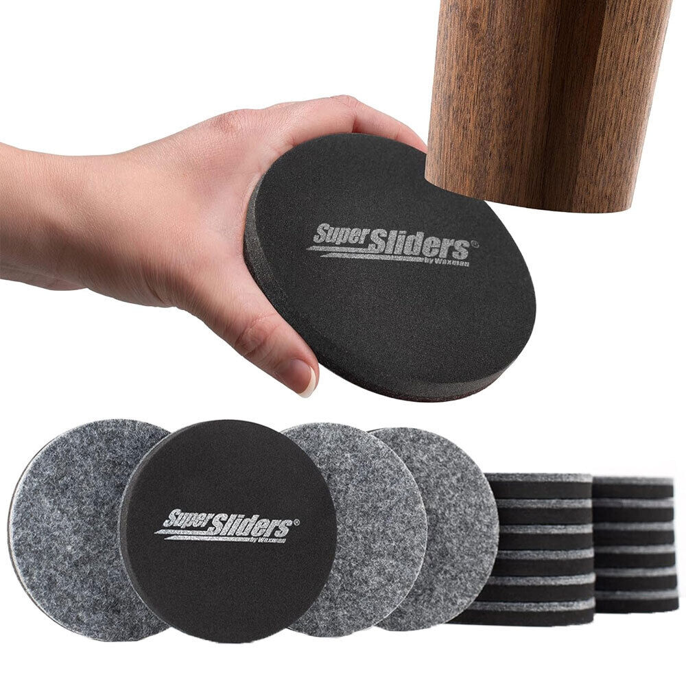 32 Heavy Furniture Movers Round Glides Sliders 3.5\