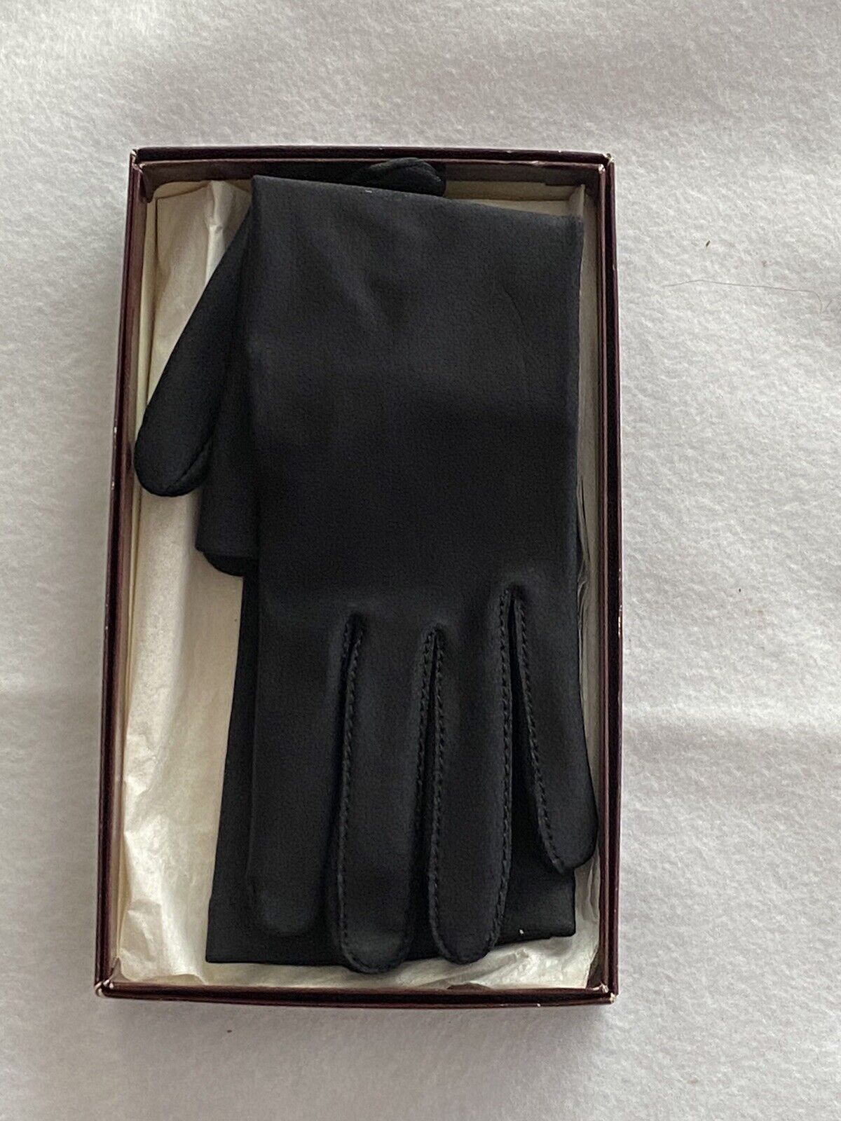 Black Evening Gloves Vintage (10\
