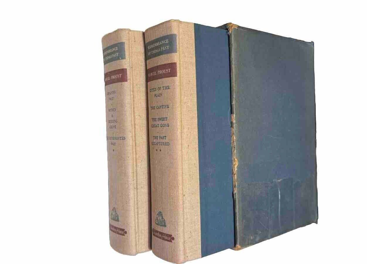 1934 - Marcel Proust - REMEMBRANCE OF THINGS PAST Special Edition DJ & SLIPCASE