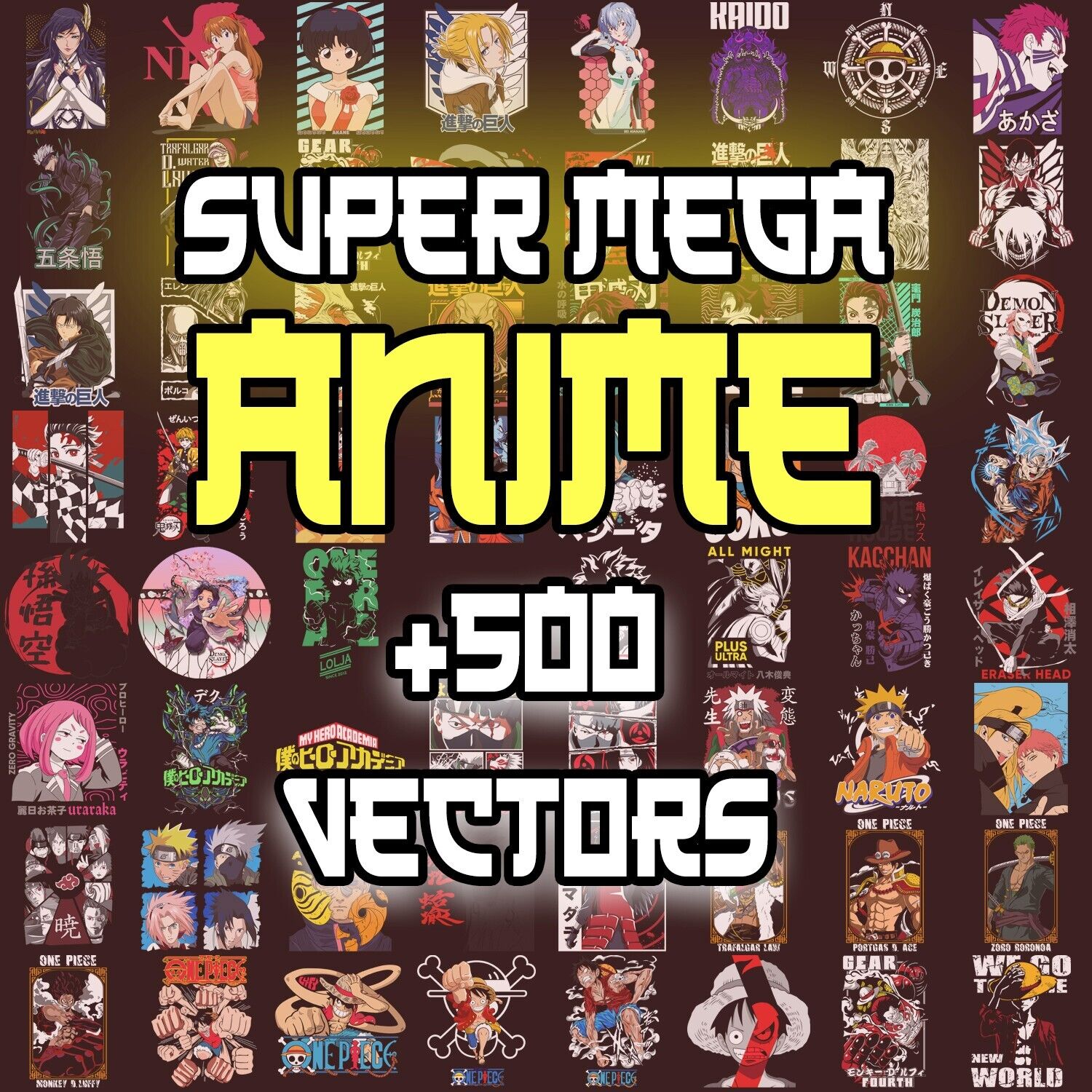 Hot +500 exclusive png and vector Anime Designs With updates