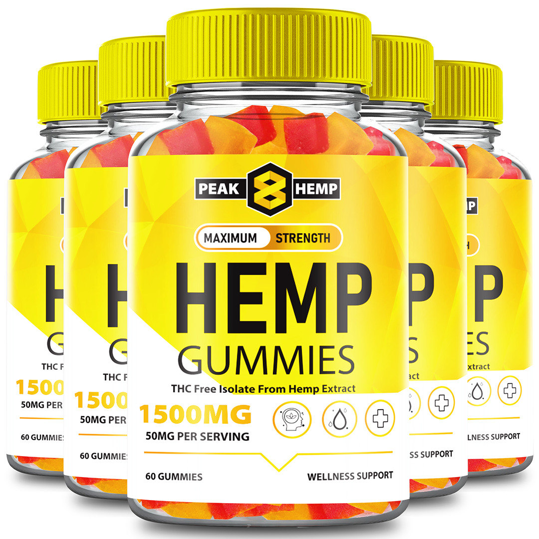 Peak 8 Gummies - Official Formula (5 Pack)