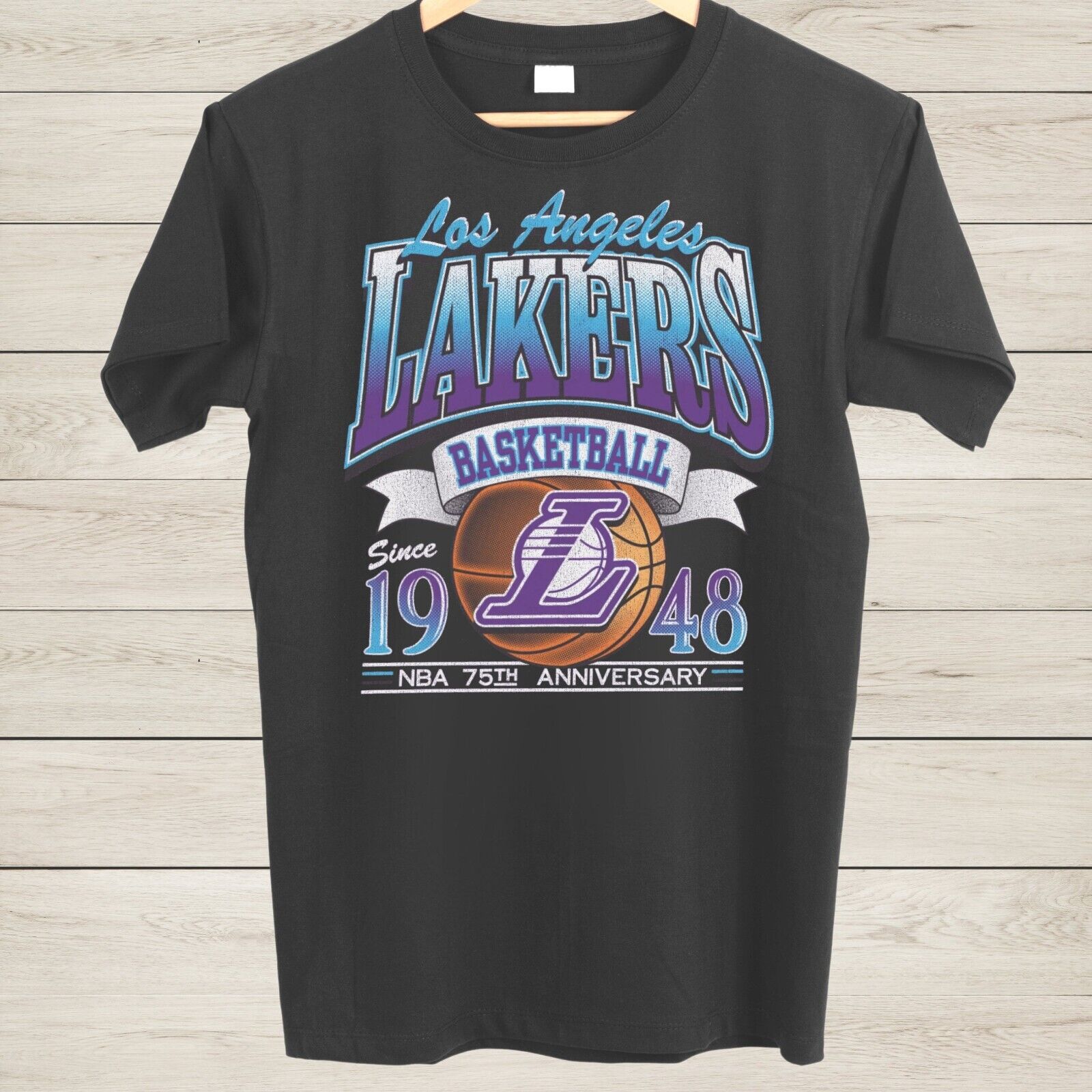 SALE_ Vintage 90s Los Angeles Lakers 1948 NBA Basketball T-Shirt S-5XL
