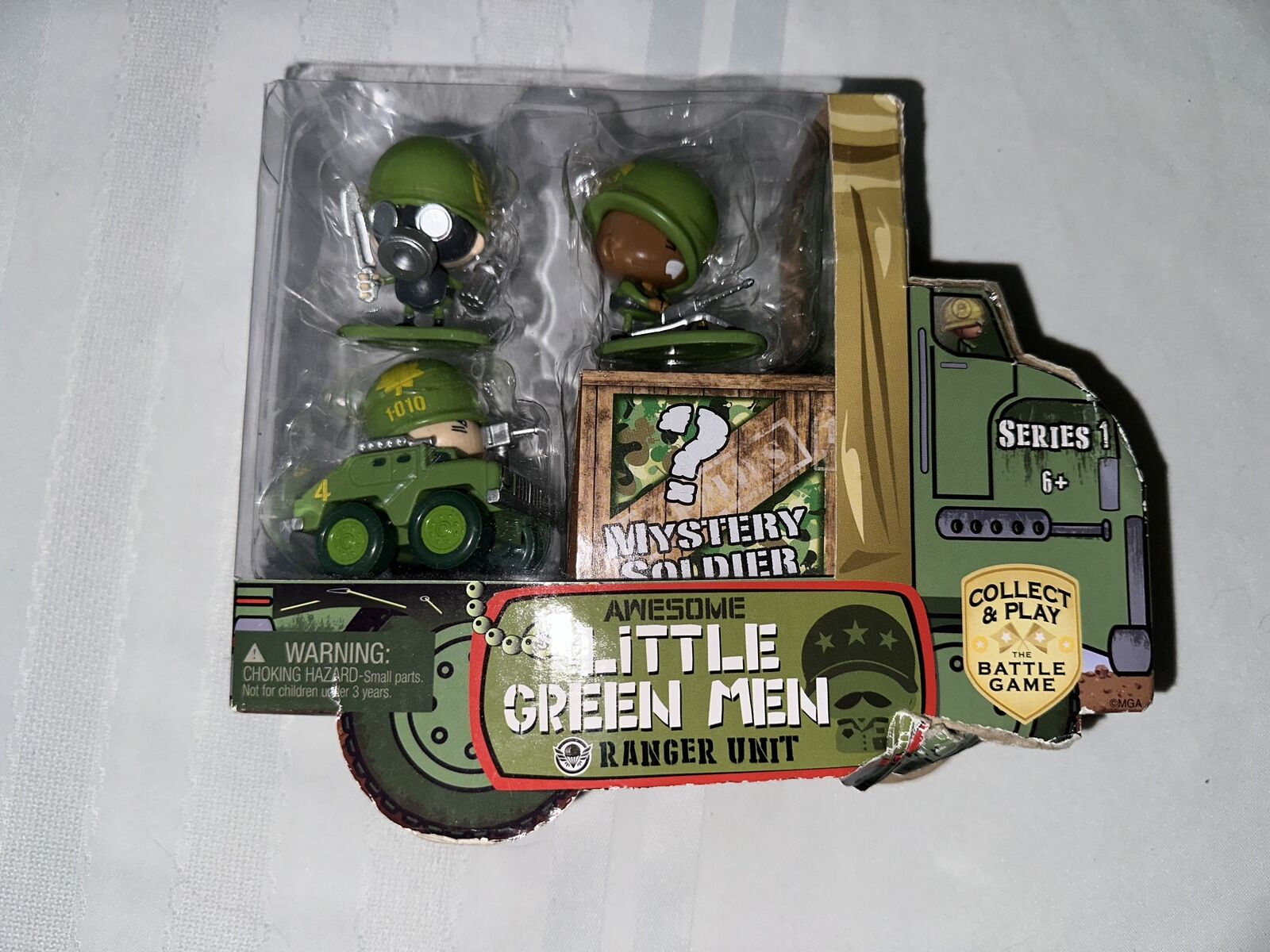 AWESOME LITTLE GREEN MEN RANGER UNIT SOLDIERS SERIES ONE NEW IN BOX