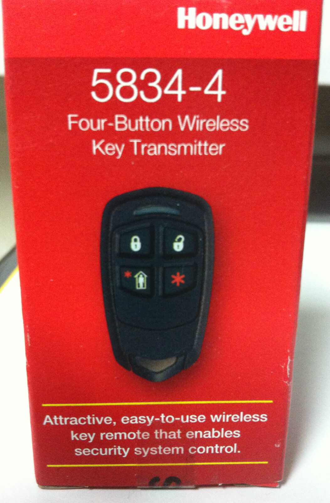 Brand New Honeywell 5834-4 wireless remote Keyfob for any Lynx 3000, 5000 panel
