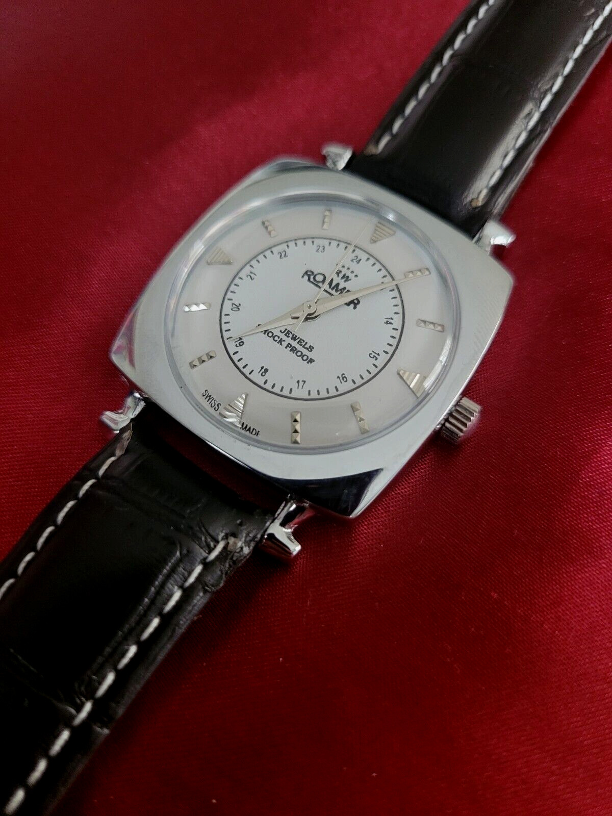 ⚡️RARE NOS Vintage Roamer ST96 Swiss Mechanical Men's Watch