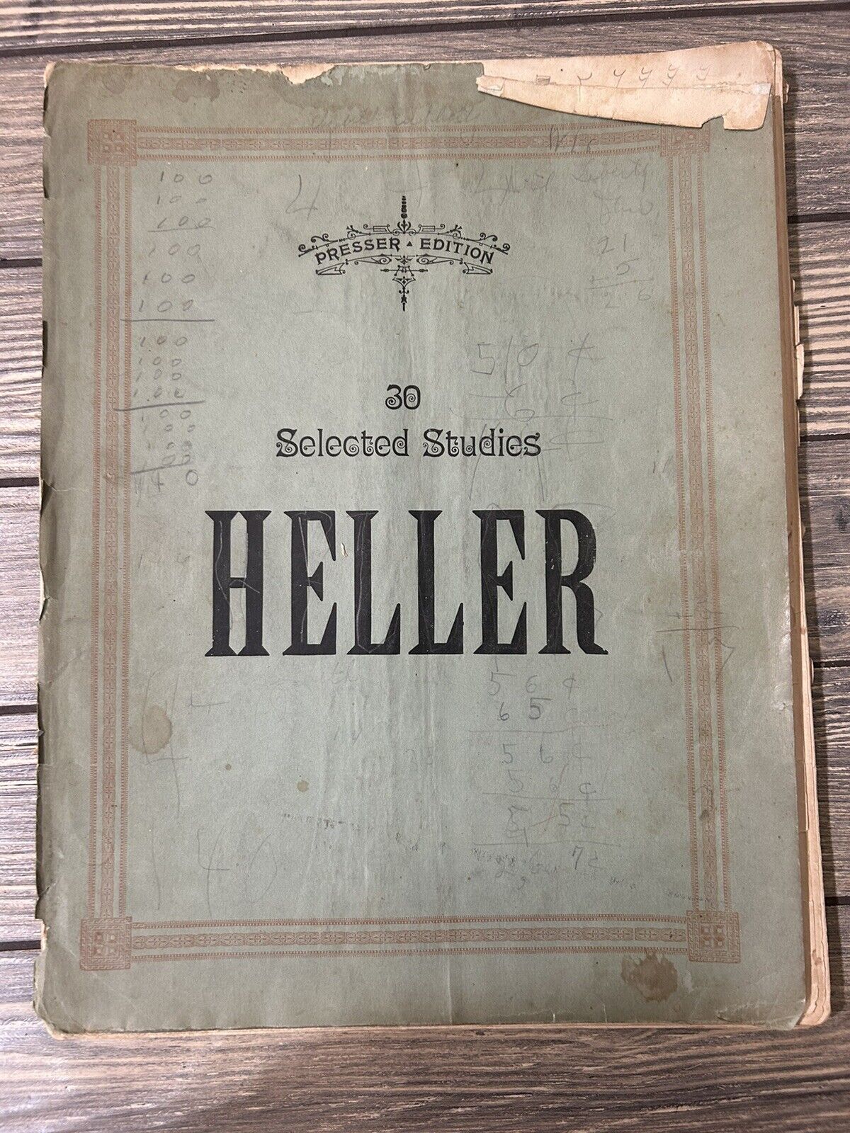 Vintage 1890 30 Selected Studies from OPUS 45-46-47 Stephen Heller