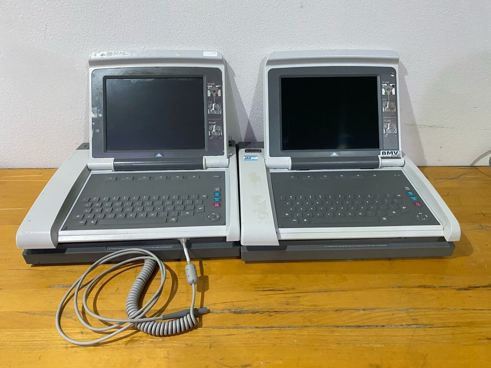 Lot Of 2 GE Healthcare MAC 5500 Portable Ultrasound PARTS 