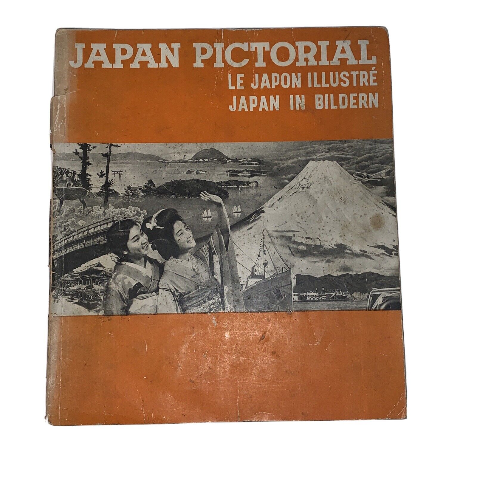 1937 JAPAN PICTORIAL, LE JAPON ILLUSTRE, JAPAN IN BILDERN  RARE