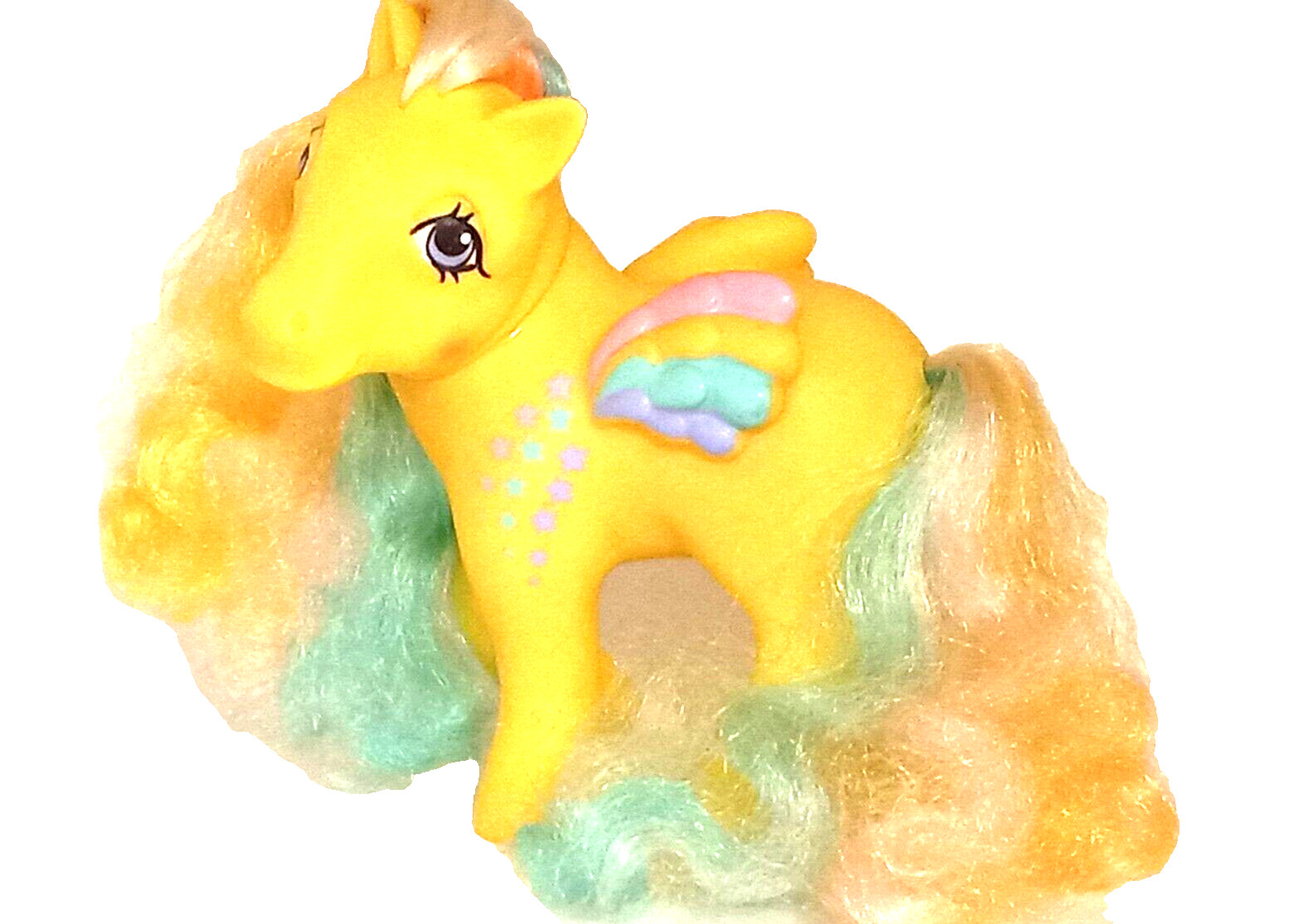 My Little Pony Vintage G1 Rainbow Curl Pegasus Ringlet Clean Original Hair