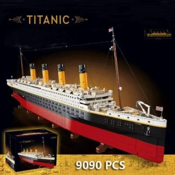 NEW DIY Titanic 10294 Building Bricks Toy Set building blocks - Fast Delivery