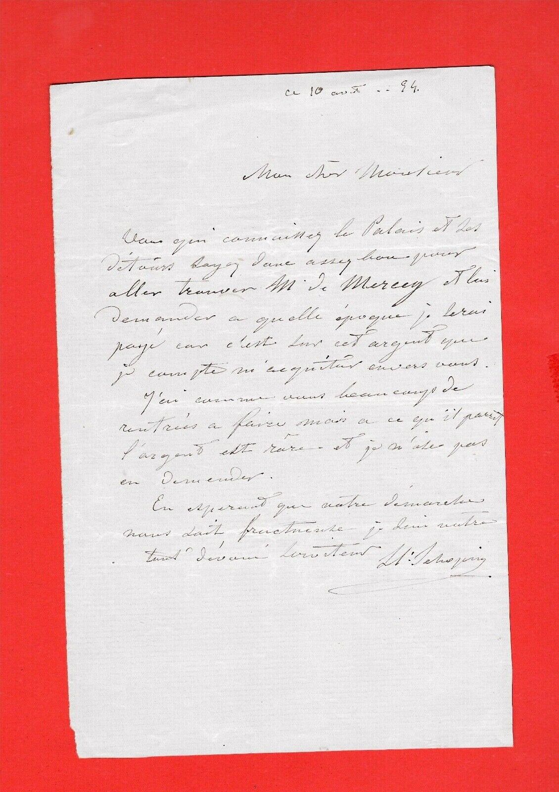 M*33-L.A.S-HENRI FRÉDÉRIC SCHOPIN-PAINTER-GERMAN-[F.BOURGEOIS DE MERSEY]-1854