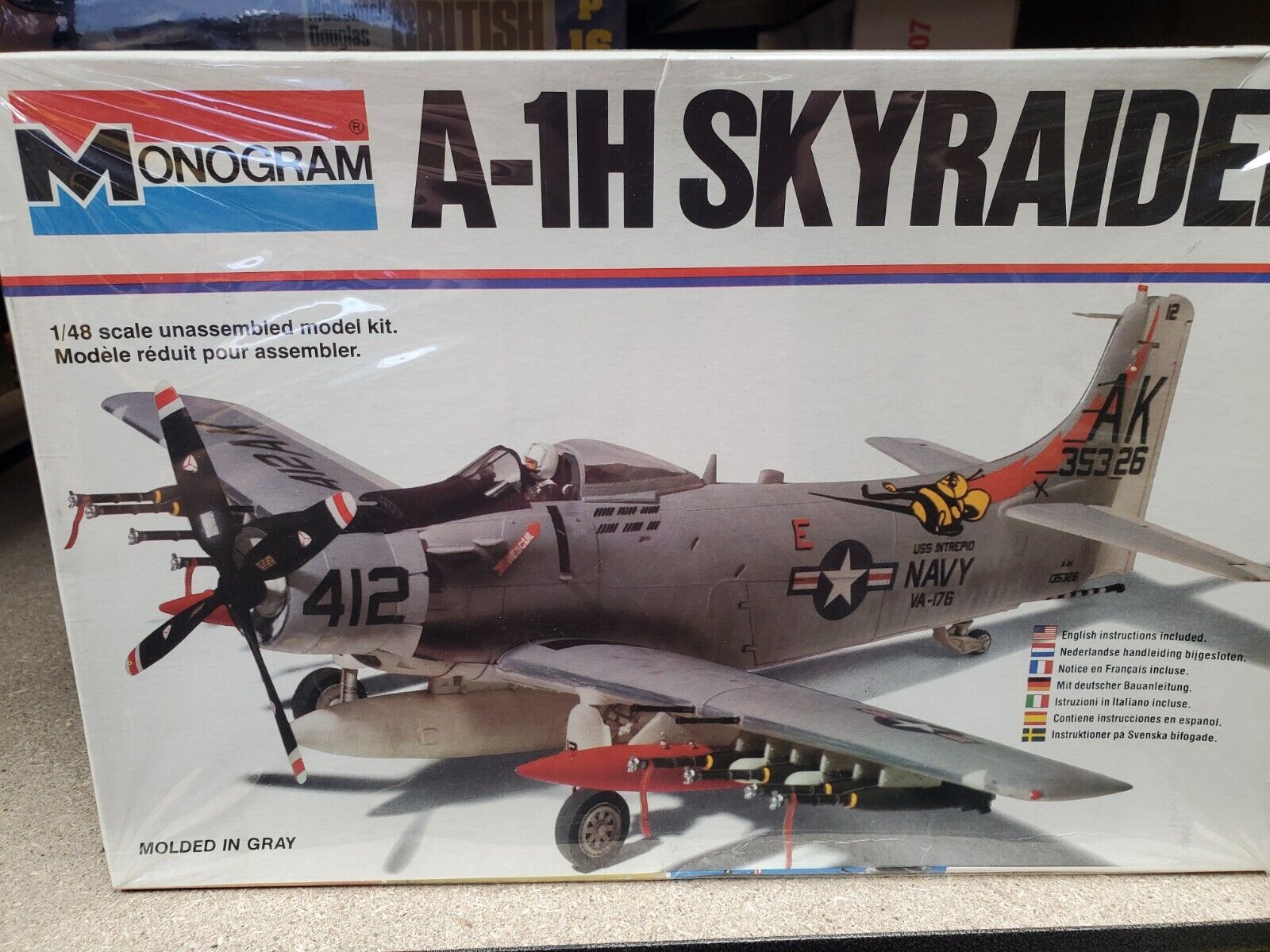 Monogram   A-1H Skyraider 1/48