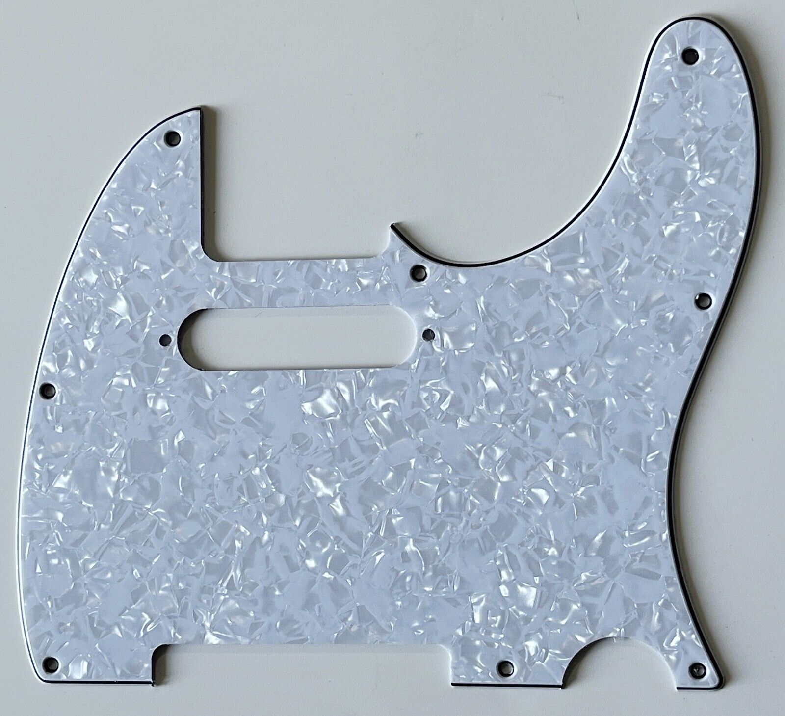 For Fit Fender Tele 1962 Stratocaster Pickup Style Guitar Pickguard White Pearl