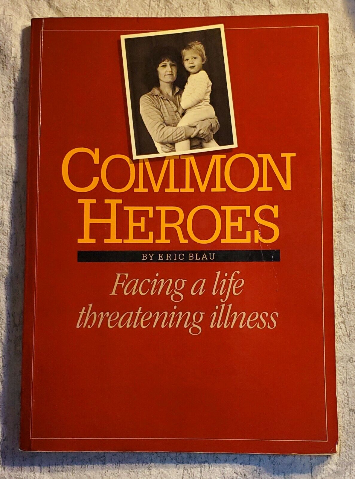 Common Heroes, Facing a Life Threatening Illness, Eric Blau, 1989, PB