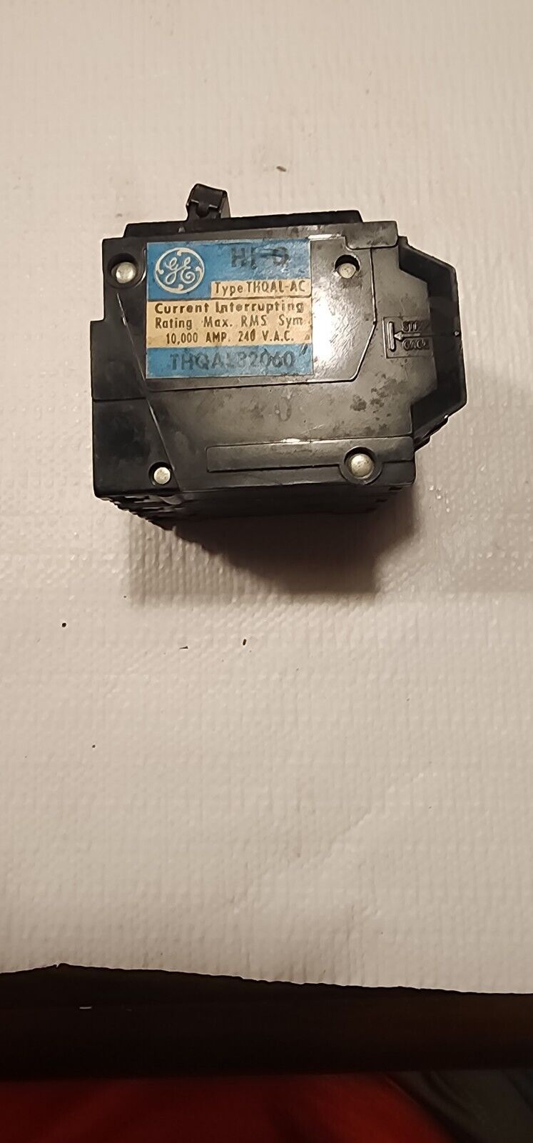GE THQAL32060, 60 Amp Circuit Breaker.  Tested By Professional Electrician