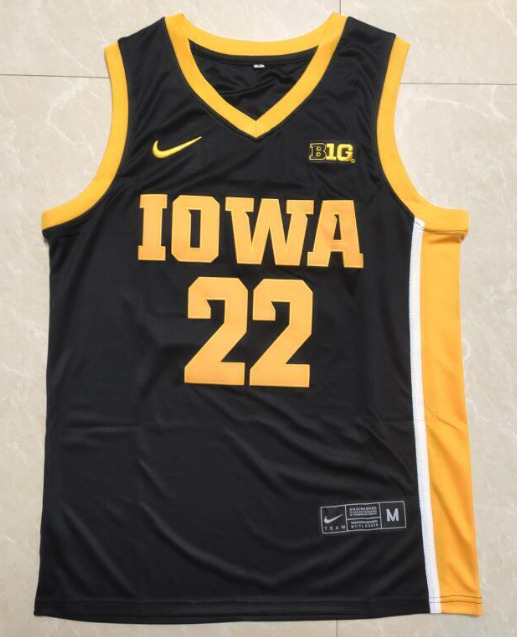 Caitlin Clark #22 Men\'s Iowa Hawkeyes 2024 Basketball Stitched Jersey