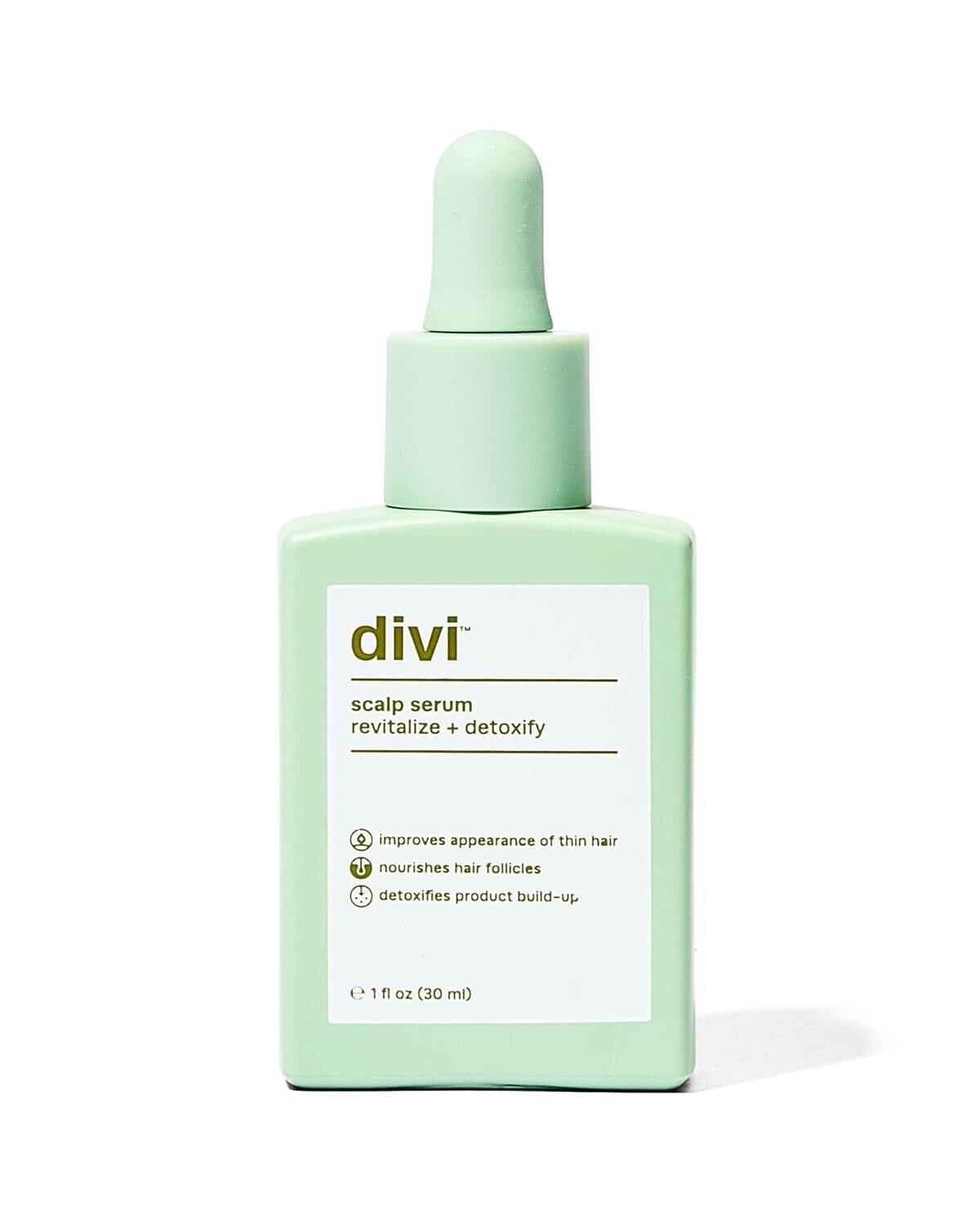 Divi Scalp Serum Revitalize & Detoxify For Thinning Hair 1 fl. oz.