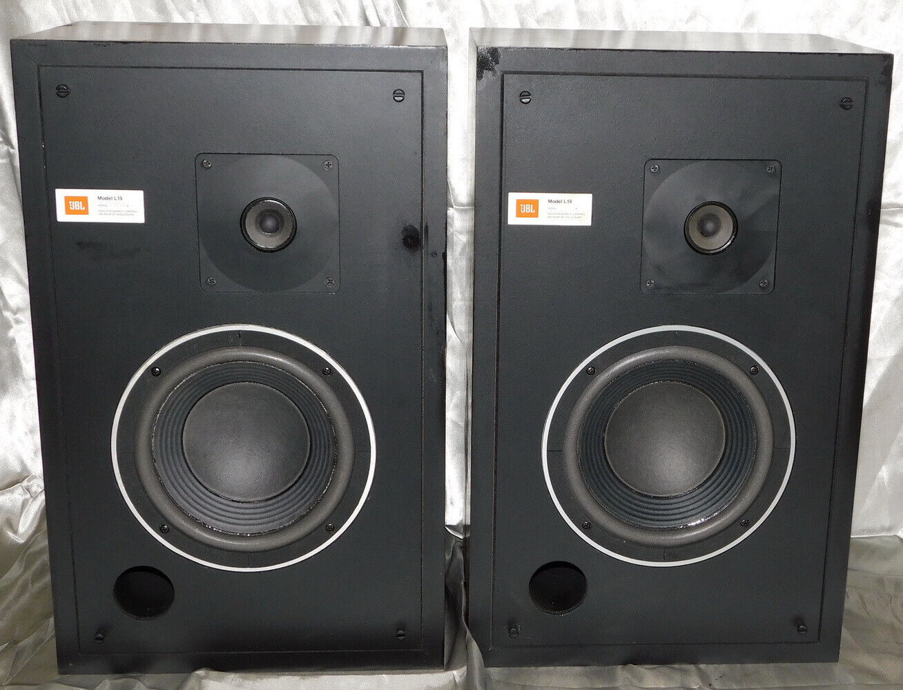 JBL L19 vintage stereo speakers