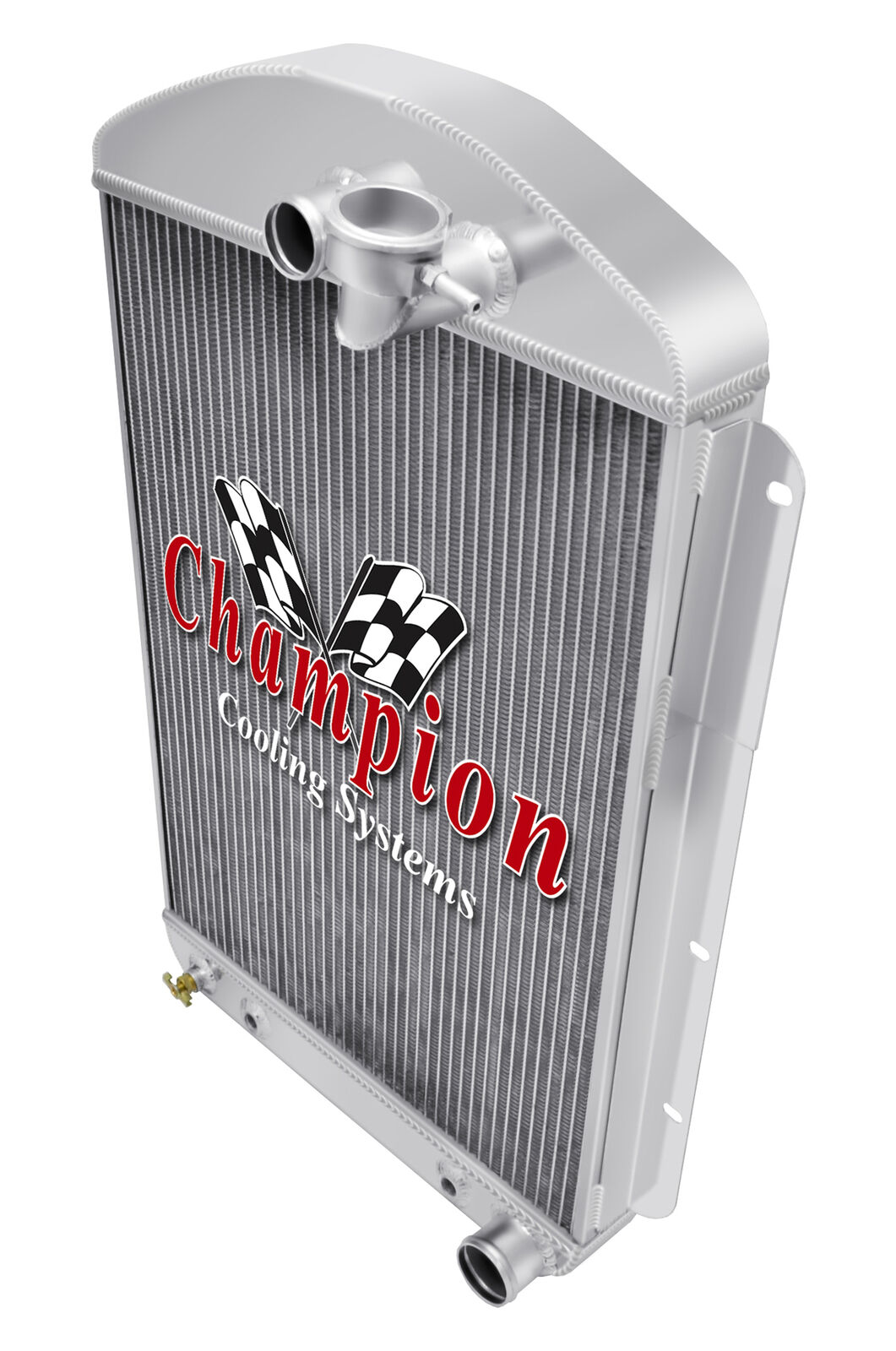 ER Champion 3 Row Radiator Chevy Config-1937 Chevrolet Master Car V8 Conversion