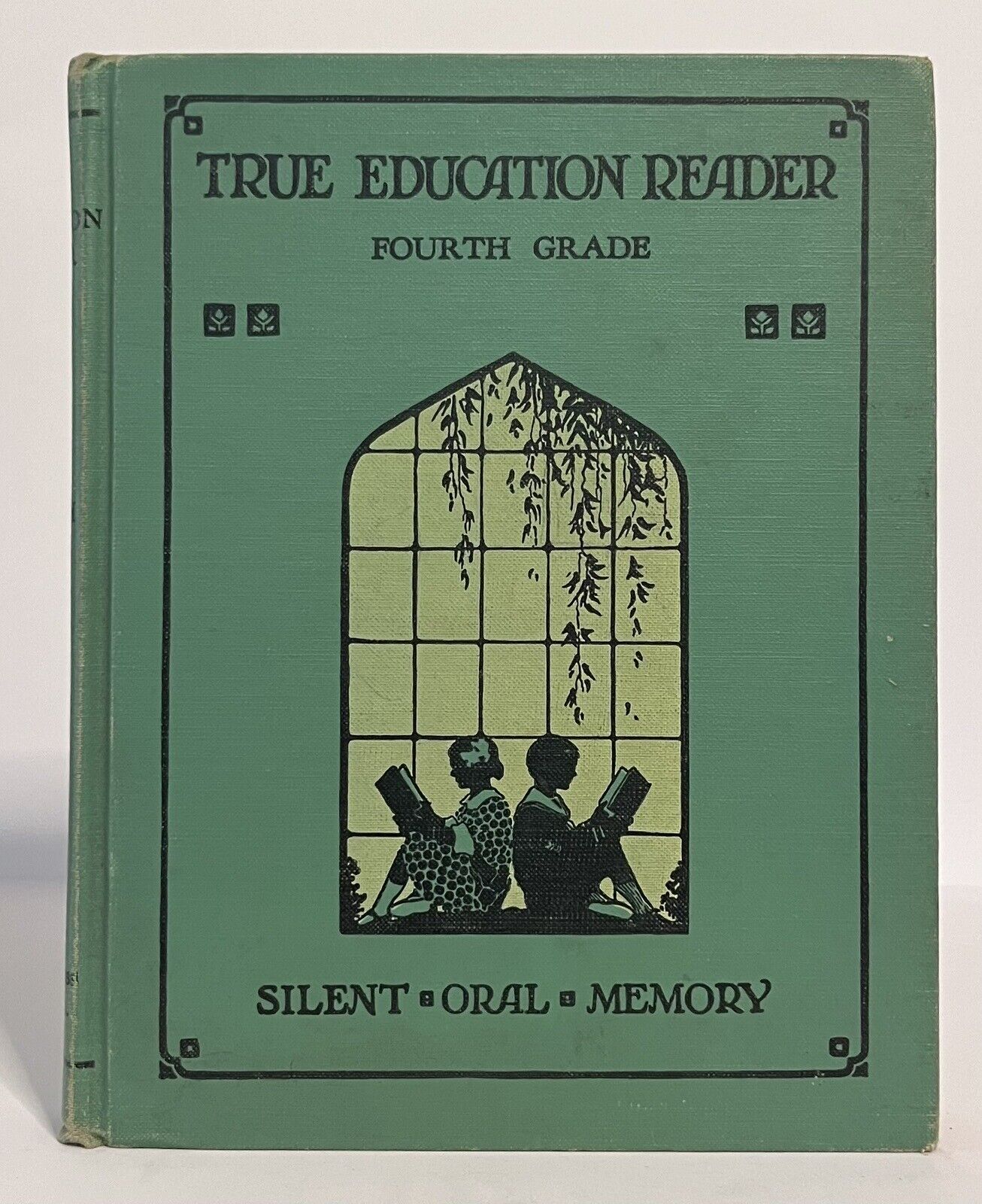 Antique Book, True Education Reader, Fourth Grade, 1931 First Edition, Peck