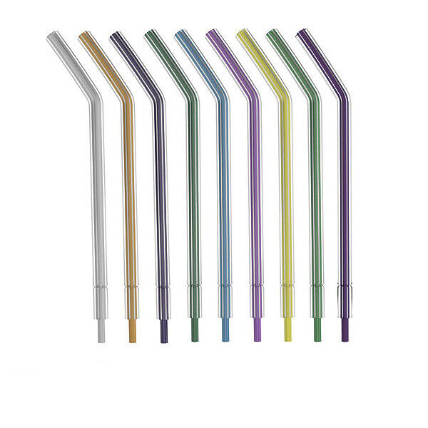 250 pcs Disposable Air Water Syringe Tips with Cores Compares to Crystal Tips 