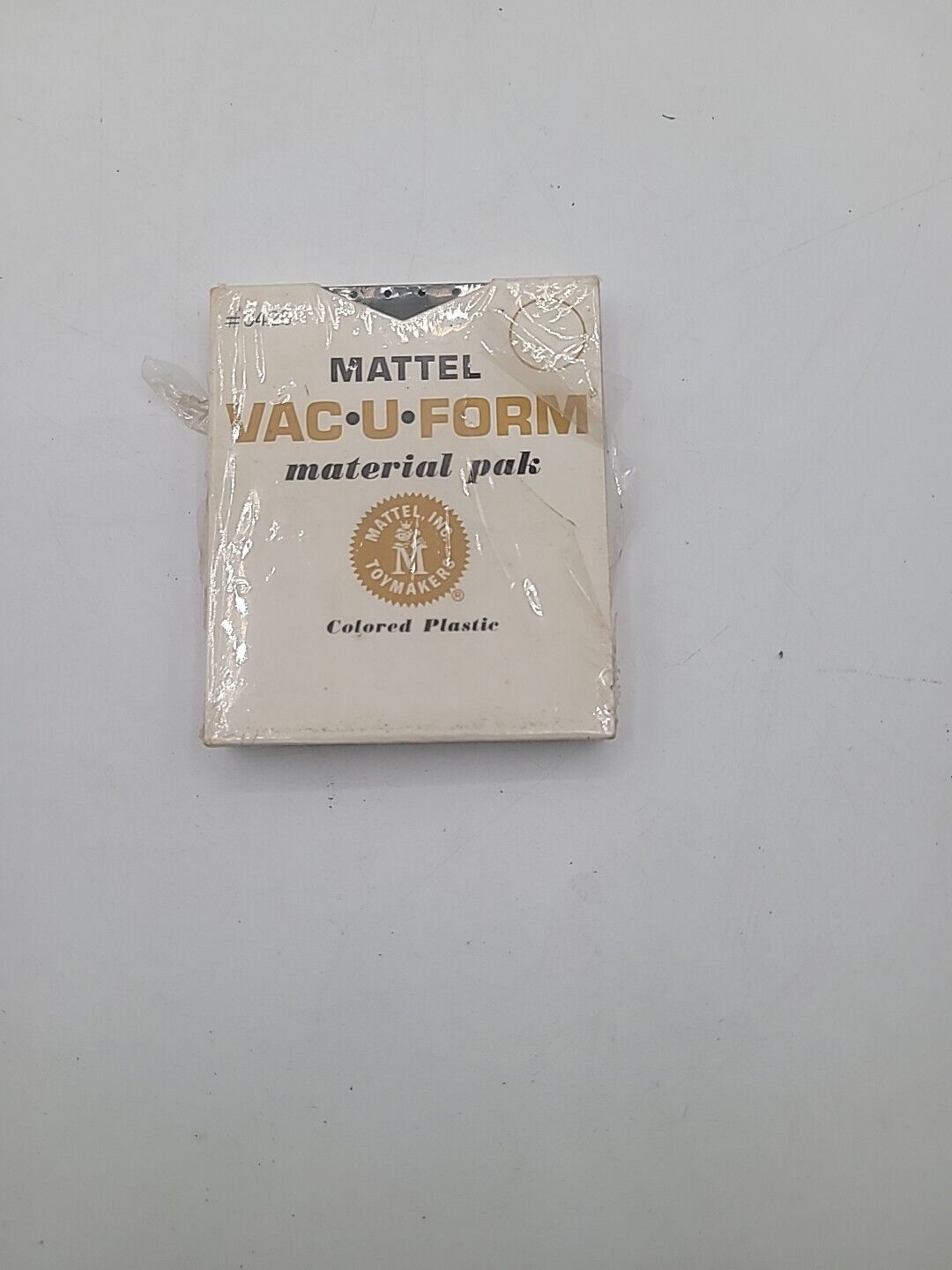 VINTAGE MATTEL VAC-U-FORM MATERIAL PAK #0425 COLORED PLASTIC 25 SHEETS SEALED