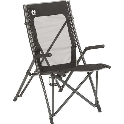 Coleman Comfortsmart™ Suspension Adult Camping Chair Black Superior Comfort USA