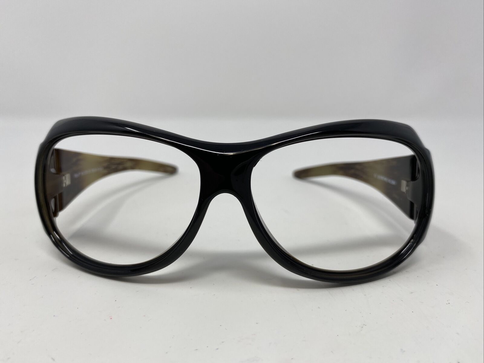 Maui Jim Italy MJ-203-02 Black/Brown Fade Plastic Sunglasses Frame LR02