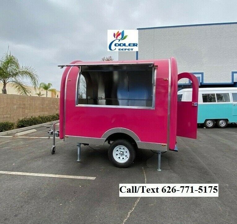 NEW Electric Mobile Food Trailer Enclosed Concession Stand Design 4\