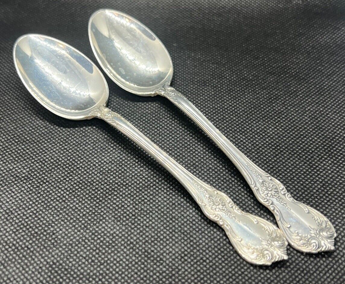 Towle Sterling Silver Old Master Spoon Set Of 2 Spoons