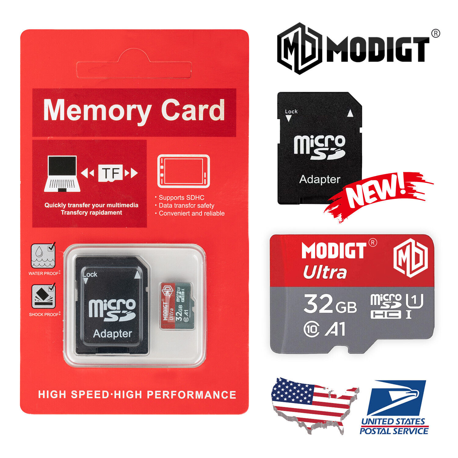 Micro SD Card Memory 32GB 64GB 128GB 256GB 512GB Lot Extreme Ultra US