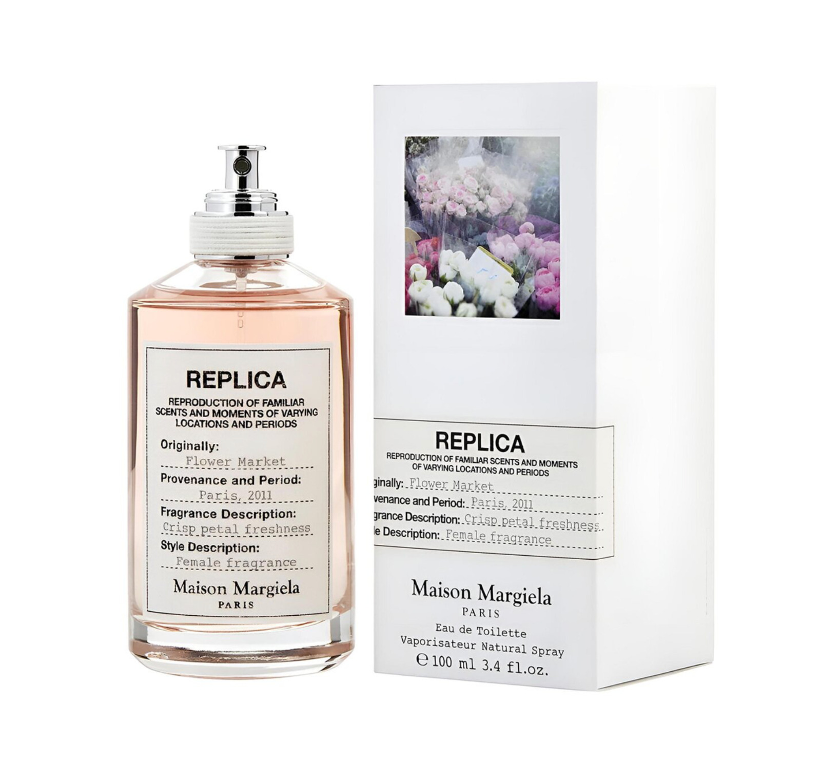 Replica Flower Market by Maison Margiela EDT 3.4oz - New Unsealed Box
