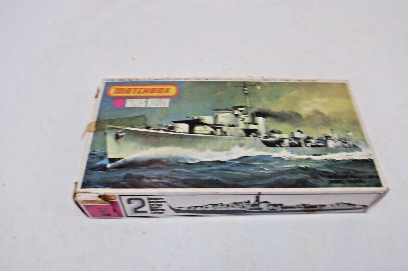 MATCHBOX 1/700 HMS KELLY ( LORD LOUIS MOUNTBATTEN), 1980 ISSUE.
