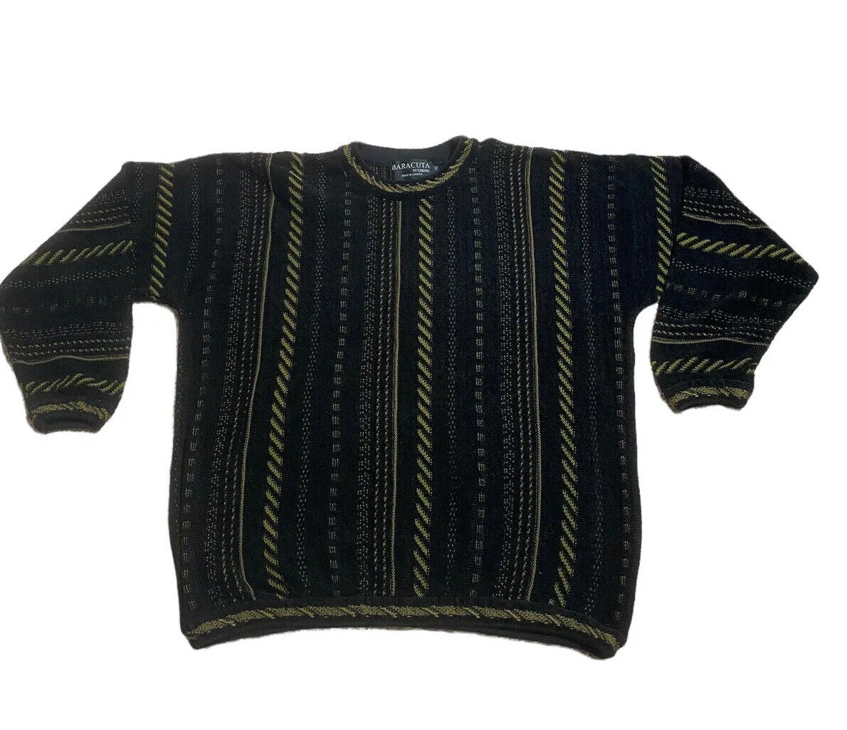 BARACUTA by TUNDRA / CANADA - Mens XL/TG Textured Vintage Sweater