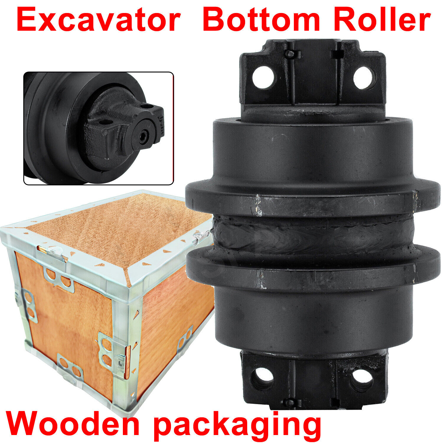 Bottom Roller Track Roller For Caterpillar Cat 304 304.5 305 305.5 306 1584765.