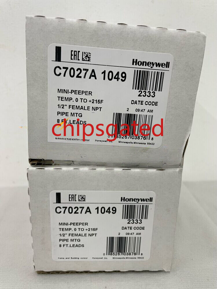 New In Box HONEYWELL C7027A1049 HONEYWELL C7027A 1049 Flame Detector Sensor