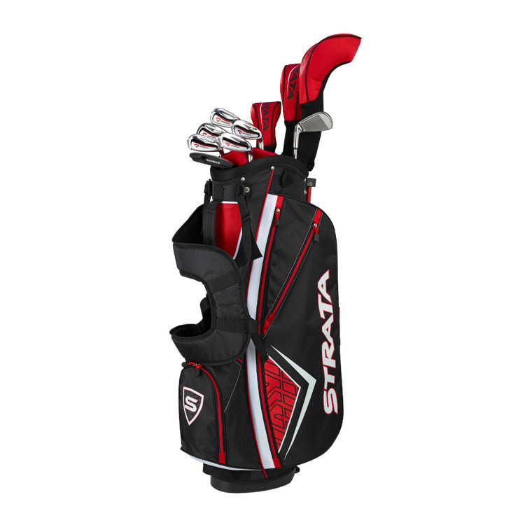 New Callaway Strata Plus Men\'s 14 Piece Package Set - Choose your Hand
